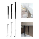 Maxbell Desk Leg DIY Metal Support Office Height Adjustable for Tabletop Chair Sofa XS