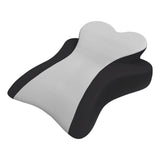 Maxbell Face Down Pillow Versatile Back Support for Watching Movies Reading Relaxing Gray