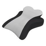 Maxbell Face Down Pillow Versatile Back Support for Watching Movies Reading Relaxing Gray