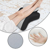 Maxbell Face Down Pillow Versatile Back Support for Watching Movies Reading Relaxing Gray