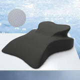 Maxbell Face Down Pillow Versatile Back Support for Watching Movies Reading Relaxing Dark Gray