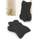 Maxbell Face Down Pillow Versatile Back Support for Watching Movies Reading Relaxing Dark Gray