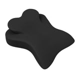 Maxbell Face Down Pillow Versatile Back Support for Watching Movies Reading Relaxing Dark Gray