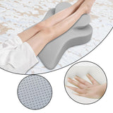 Maxbell Face Down Pillow Versatile Back Support for Watching Movies Reading Relaxing Light Gray