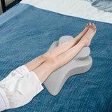 Maxbell Face Down Pillow Versatile Back Support for Watching Movies Reading Relaxing Light Gray