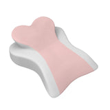 Maxbell Face Down Pillow Versatile Back Support for Watching Movies Reading Relaxing Pink