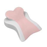 Maxbell Face Down Pillow Versatile Back Support for Watching Movies Reading Relaxing Pink