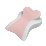 Maxbell Face Down Pillow Versatile Back Support for Watching Movies Reading Relaxing Pink