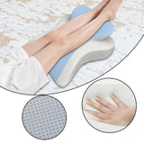 Maxbell Face Down Pillow Versatile Back Support for Watching Movies Reading Relaxing Blue