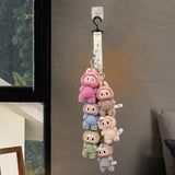 Maxbell Doll Hanging Organizer Premium Easy Hanging for Office Living Room over Door White