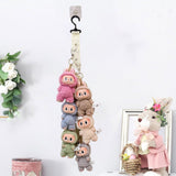 Maxbell Doll Hanging Organizer Premium Easy Hanging for Office Living Room over Door White