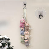 Maxbell Doll Hanging Organizer Premium Easy Hanging for Office Living Room over Door White