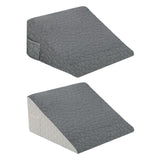 Maxbell Wedge Pillow Headboard Incline Pillow Bed Wedge Pillow for Gifts for Mom Bed gray