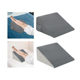 Maxbell Wedge Pillow Headboard Incline Pillow Bed Wedge Pillow for Gifts for Mom Bed gray