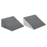 Maxbell Wedge Pillow Headboard Incline Pillow Bed Wedge Pillow for Gifts for Mom Bed gray