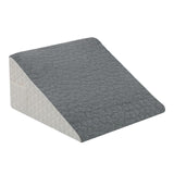 Maxbell Wedge Pillow Headboard Incline Pillow Bed Wedge Pillow for Gifts for Mom Bed gray white