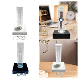 Maxbell Watch Waterproof Test Display Stand Multifunctional for Show Commercial Black