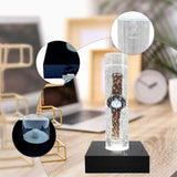Maxbell Watch Waterproof Test Display Stand Multifunctional for Show Commercial Black