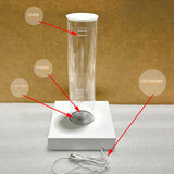 Maxbell Watch Waterproof Test Display Stand Multifunctional for Show Commercial White