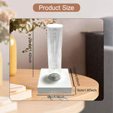 Maxbell Watch Waterproof Test Display Stand Multifunctional for Show Commercial White