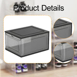 Maxbell Shoe Storage Box Stackable Sturdy Shoe Organizer for Closet Families Sneakers