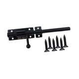 Maxbell Barrel Bolt Door Latch Portable Door Lock for Outdoor Fence Home Inside Door 8 in