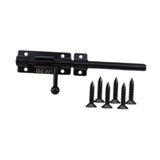 Maxbell Barrel Bolt Door Latch Portable Door Lock for Outdoor Fence Home Inside Door 8 in
