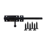 Maxbell Barrel Bolt Door Latch Portable Door Lock for Outdoor Fence Home Inside Door 10 in