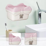 Maxbell Paper Towel Dispenser Wall Mount Tissue Holder for Office Kitchen Restaurant Pink