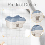 Maxbell Paper Towel Dispenser Wall Mount Tissue Holder for Office Kitchen Restaurant blue