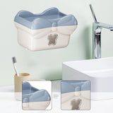 Maxbell Paper Towel Dispenser Wall Mount Tissue Holder for Office Kitchen Restaurant blue