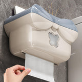 Maxbell Paper Towel Dispenser Wall Mount Tissue Holder for Office Kitchen Restaurant blue