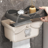 Maxbell Paper Towel Dispenser Wall Mount Tissue Holder for Office Kitchen Restaurant gray