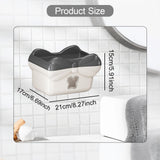 Maxbell Paper Towel Dispenser Wall Mount Tissue Holder for Office Kitchen Restaurant gray
