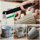 Maxbell Pottery Trimming Tool Detailing Double Ended for Craft Workshop Clay Artists