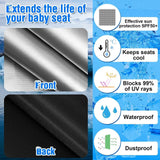 Maxbell Car Seat Sun Shade Cover Universal Dustproof Lightweight Baby Car Seat Cover