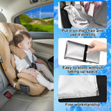 Maxbell Car Seat Sun Shade Cover Universal Dustproof Lightweight Baby Car Seat Cover