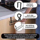 Maxbell Paper Towel Holder Utility Under Cabinet for Farmhouse Household Living Room