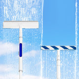Maxbell Double Sided Window Cleaner Window Squeegee for Shower Indoor Outdoor Mirror 1 removal cloth