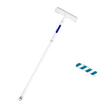 Maxbell Double Sided Window Cleaner Window Squeegee for Shower Indoor Outdoor Mirror 1 removal cloth