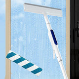 Maxbell Double Sided Window Cleaner Window Squeegee for Shower Indoor Outdoor Mirror 1 removal cloth