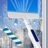 Maxbell Double Sided Window Cleaner Window Squeegee for Shower Indoor Outdoor Mirror 1 removal cloth