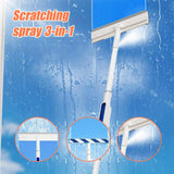 Maxbell Double Sided Window Cleaner Modern 3 in 1 for Shower Indoor Outdoor Bathroom 3 removal cloths
