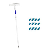 Maxbell Double Sided Window Cleaner Modern 3 in 1 for Shower Indoor Outdoor Bathroom 3 removal cloths