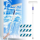Maxbell Double Sided Window Cleaner Modern 3 in 1 for Shower Indoor Outdoor Bathroom 3 removal cloths
