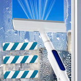 Maxbell Double Sided Window Cleaner Modern 3 in 1 for Shower Indoor Outdoor Bathroom 3 removal cloths