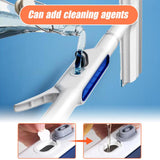 Maxbell Double Sided Window Cleaner Modern 3 in 1 for Shower Indoor Outdoor Bathroom 5 removal cloths