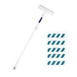 Maxbell Double Sided Window Cleaner Modern 3 in 1 for Shower Indoor Outdoor Bathroom 5 removal cloths