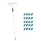 Maxbell Double Sided Window Cleaner Modern 3 in 1 for Shower Indoor Outdoor Bathroom 5 removal cloths