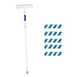 Maxbell Double Sided Window Cleaner Modern 3 in 1 for Shower Indoor Outdoor Bathroom 5 removal cloths